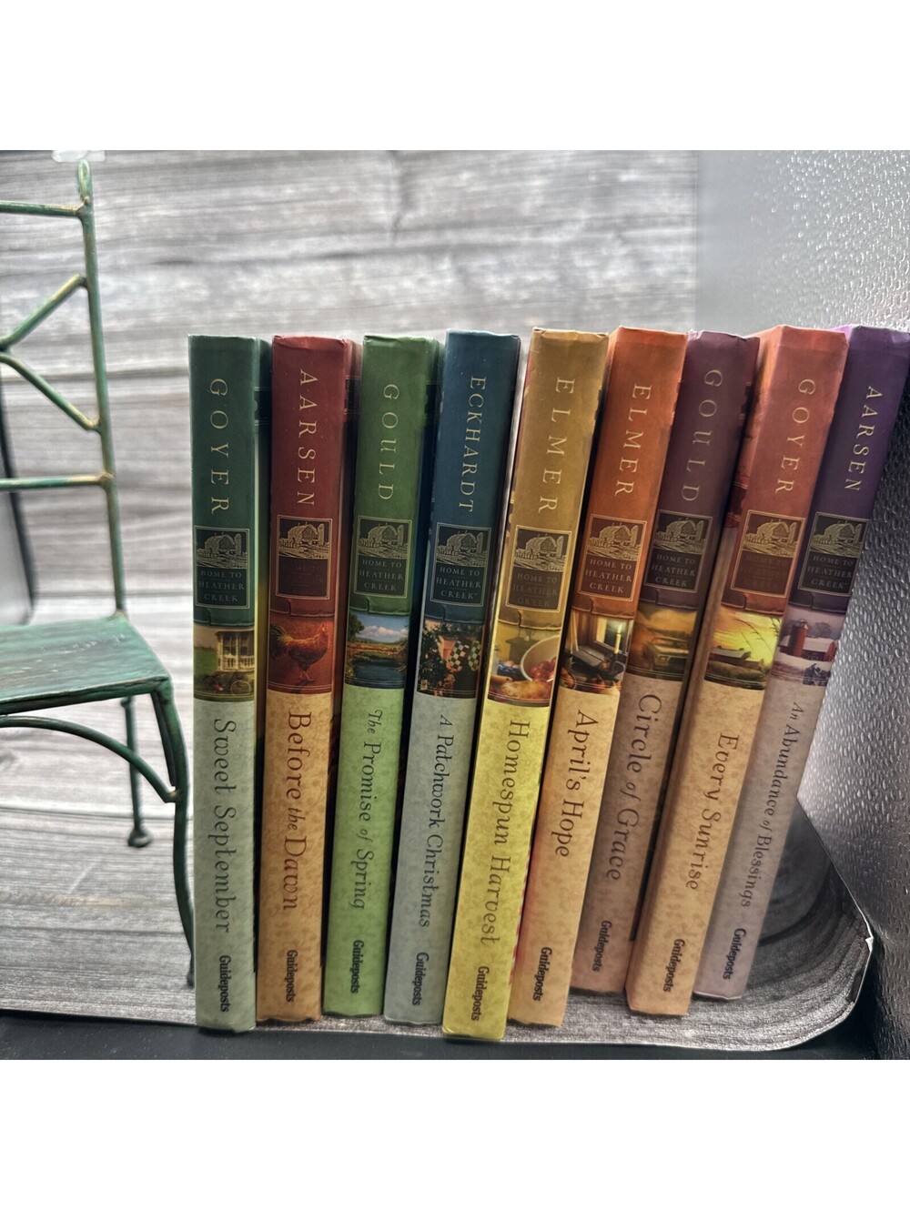 9 HOME TO HEATHER CREEK SERIES BOOKS  GUIDEPOSTS FAMILY SAGA CHRISTIAN FICTION